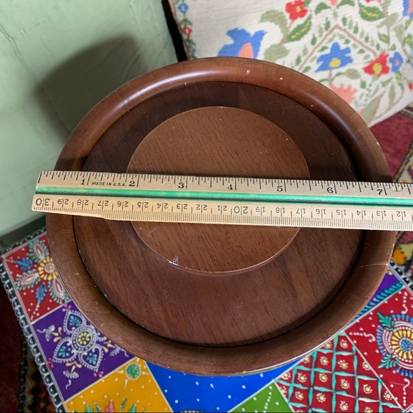 MCM Teak Ice Bucket - Picture 7 of 9